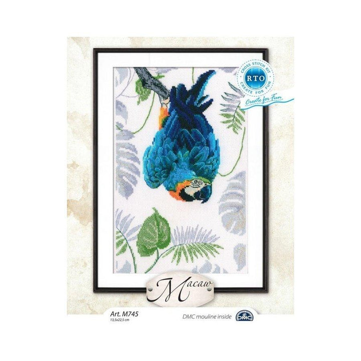 Macaw  M745 Counted Cross Stitch Kit