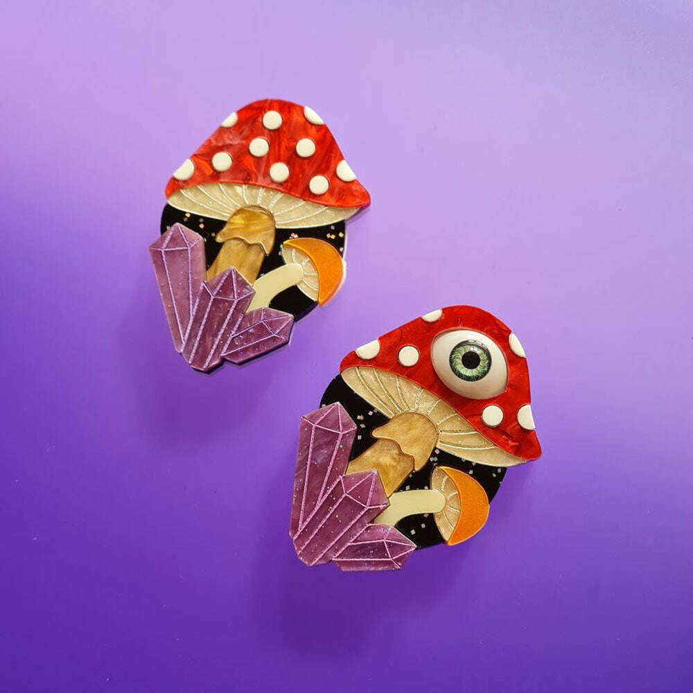 Magic Mushroom Necklace by Cherryloco Jewellery 1