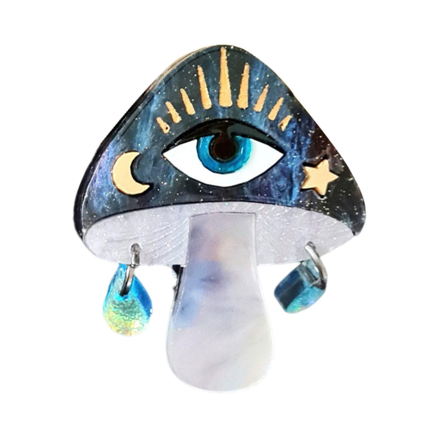 Magic Mushroom Pin by Cherryloco Jewellery 1