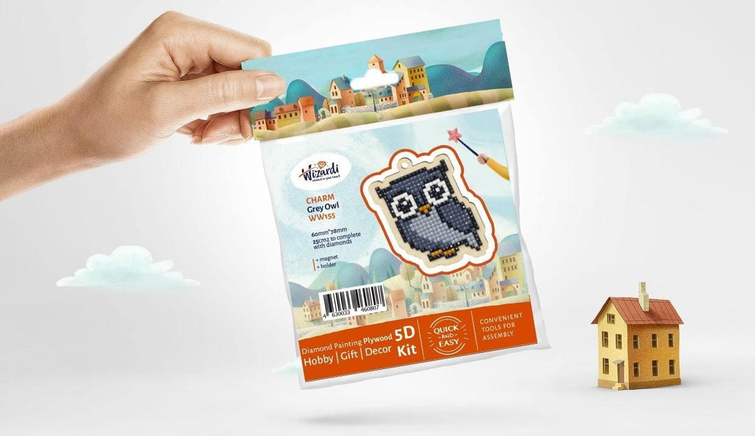 Magical Unicorn CSW305 Diamond Painting on Plywood Kit