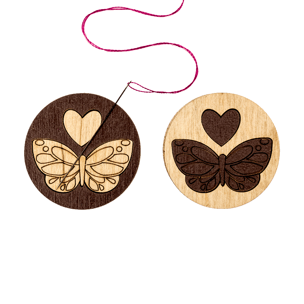 Magnetic double-sided needle holder FLMH-014(W)