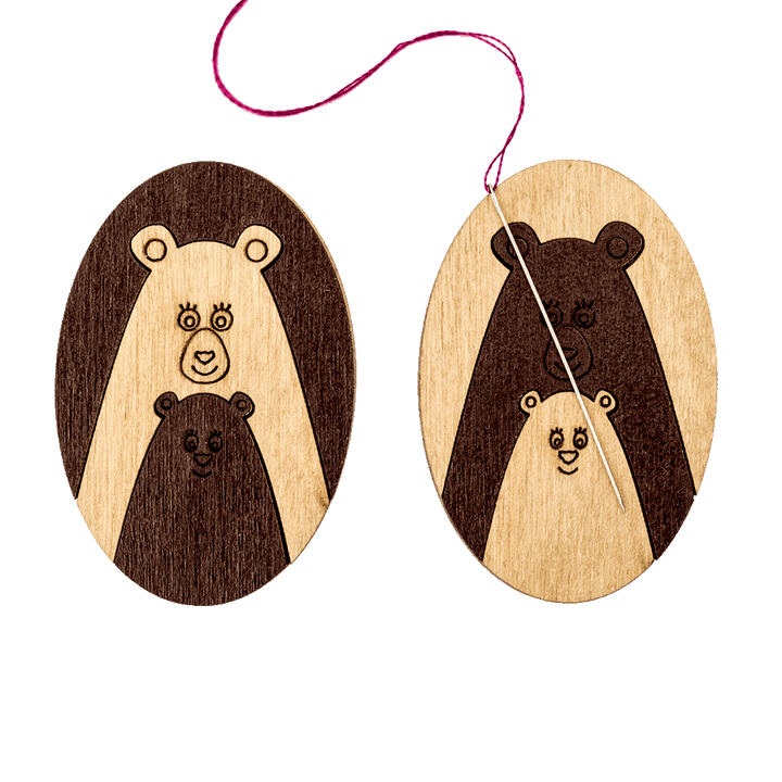 Magnetic double-sided needle holder FLMH-027(W)