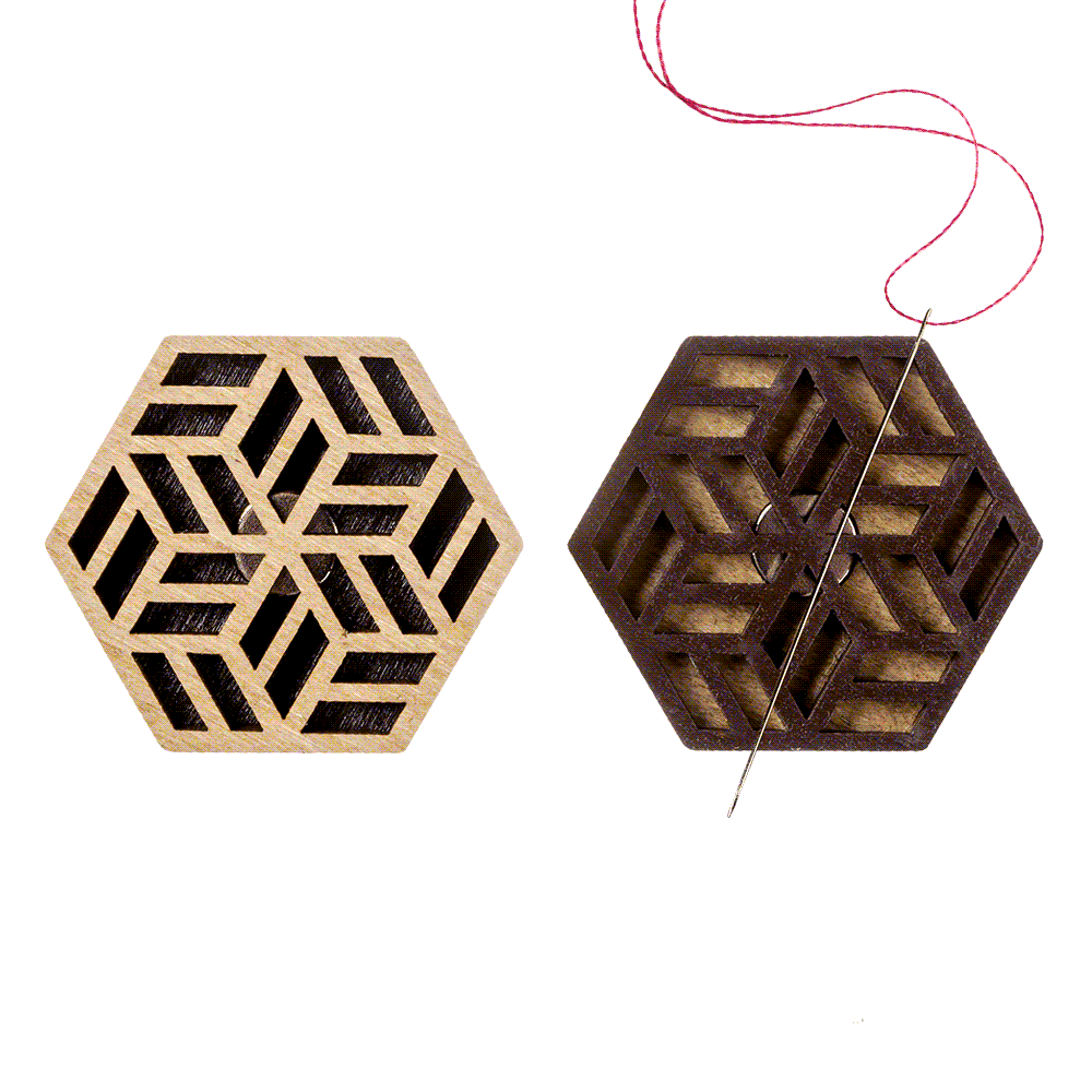 Magnetic double-sided needle holder FLMH-055(W)