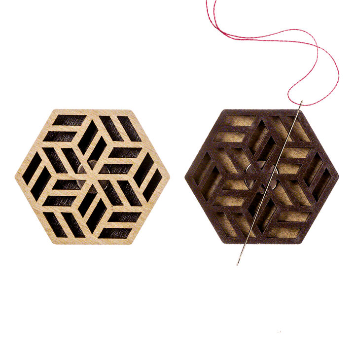 Magnetic double-sided needle holder FLMH-055(W)