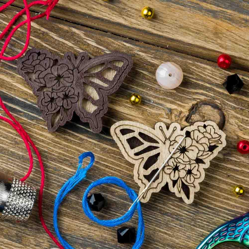 Magnetic double-sided needle holder FLMH-061(W)