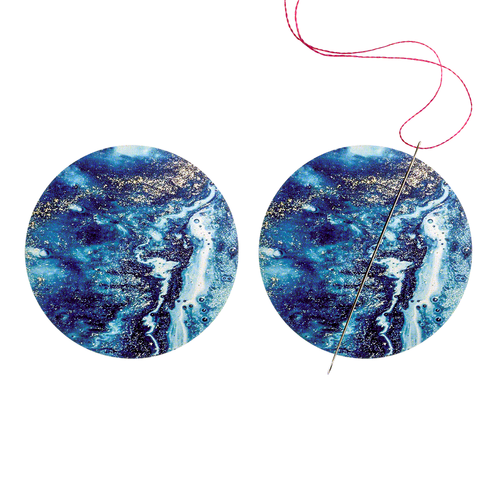 Magnetic double-sided needle holder FLMH-075(W)