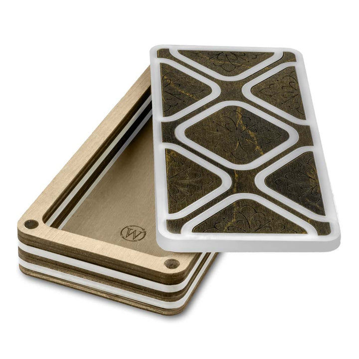 Magnetic Needle Case Large – “Dark Stone Geometry” FLZB(N)-183