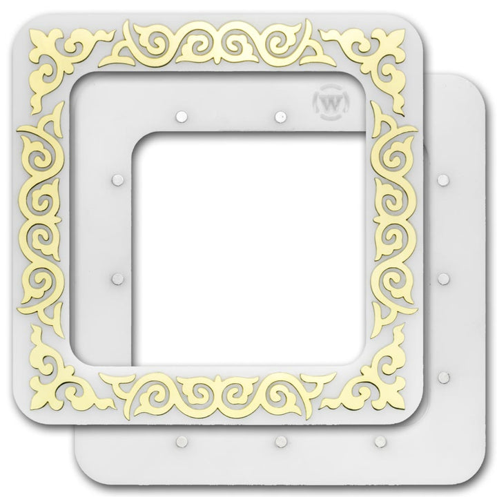 Magnetic Embroidery Frame (10 × 10 cm inner size) FLMP-035