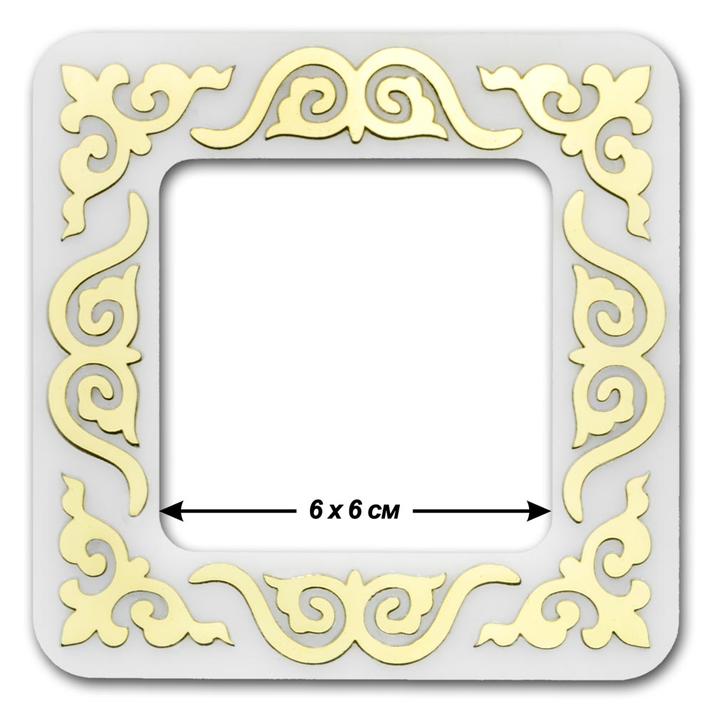Magnetic Embroidery Frame (6 × 6 cm inner size) FLMP-036