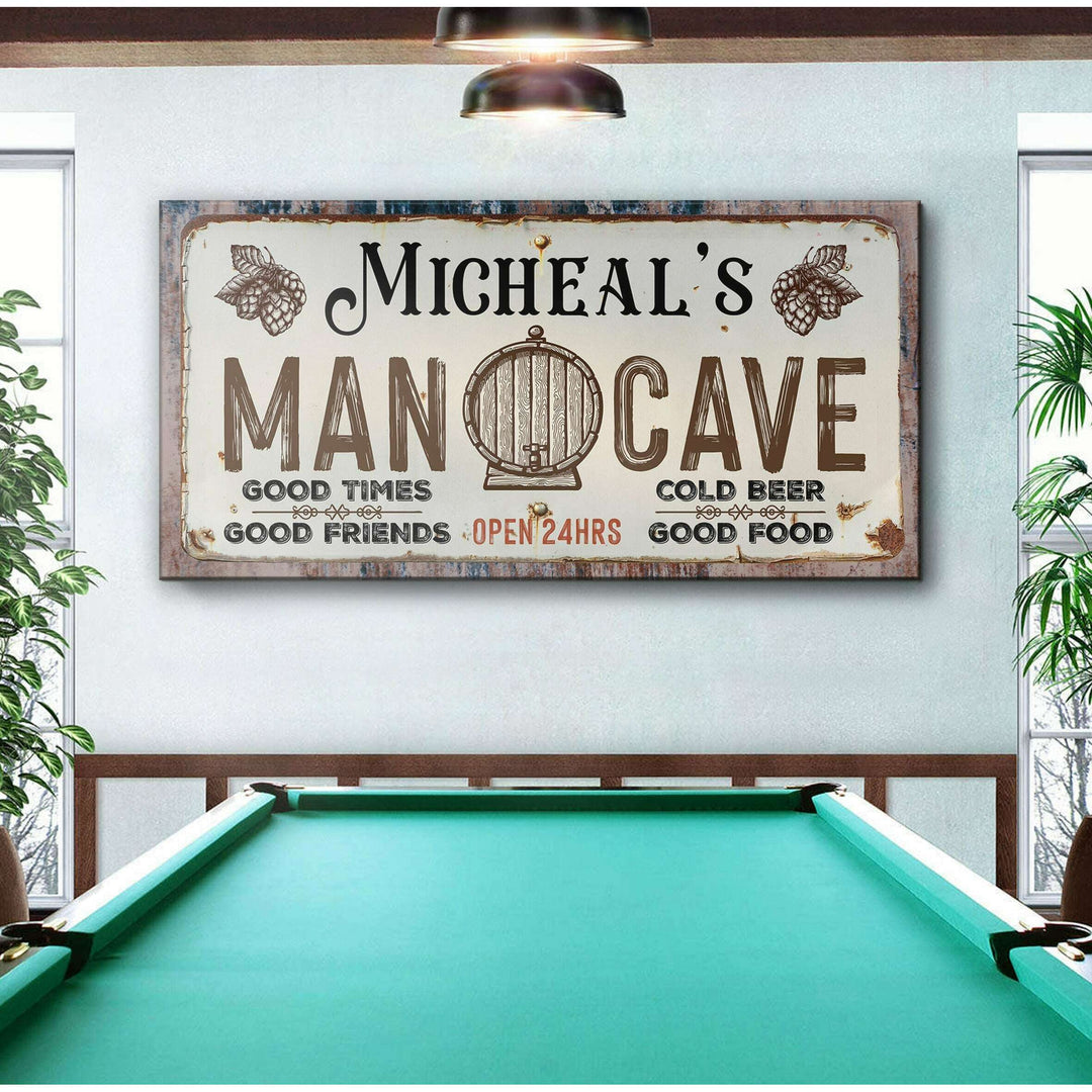 Man Cave Sign III