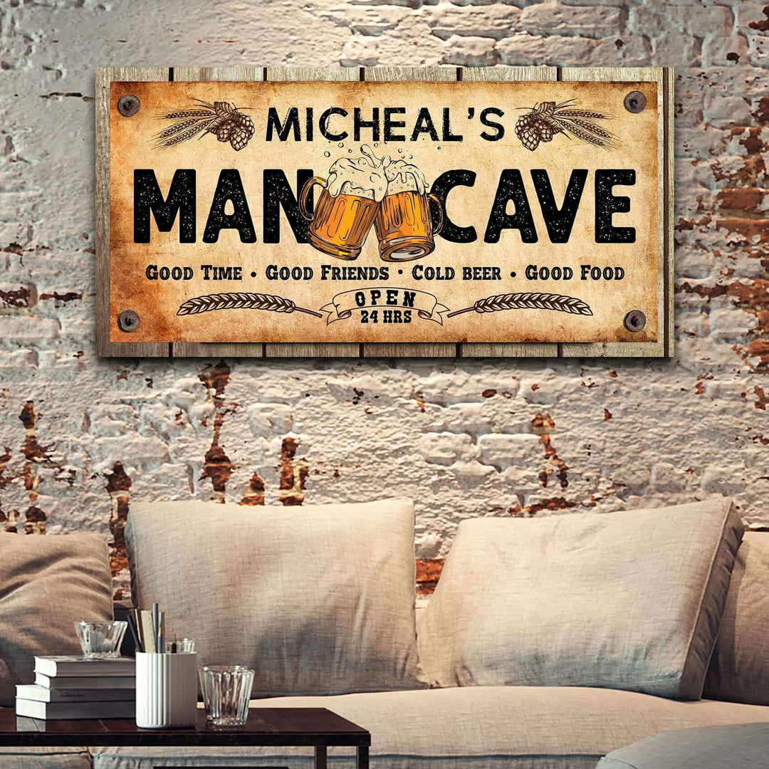 Man Cave Sign IV