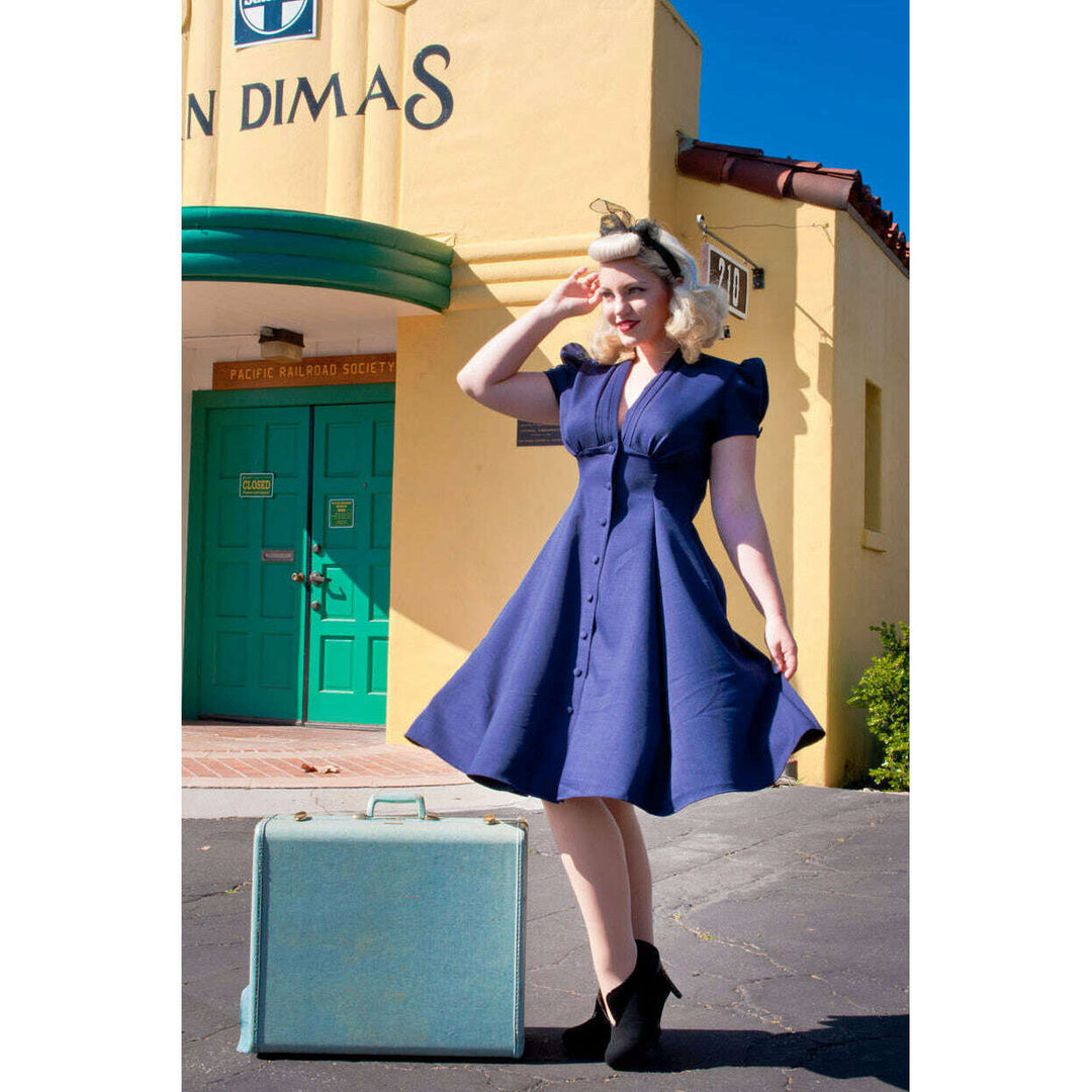 Manhattan Dress - Go Getter, Navy