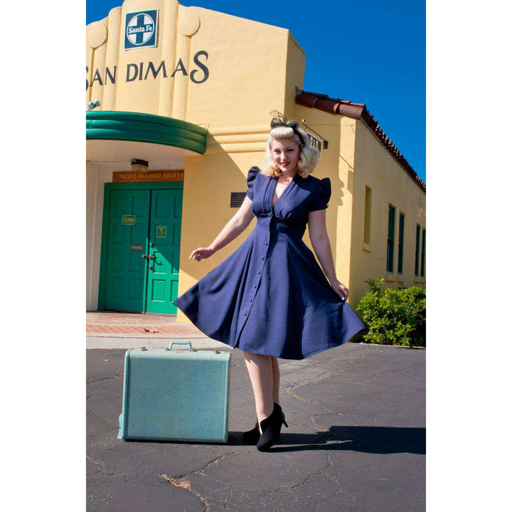 Manhattan Dress - Go Getter, Navy