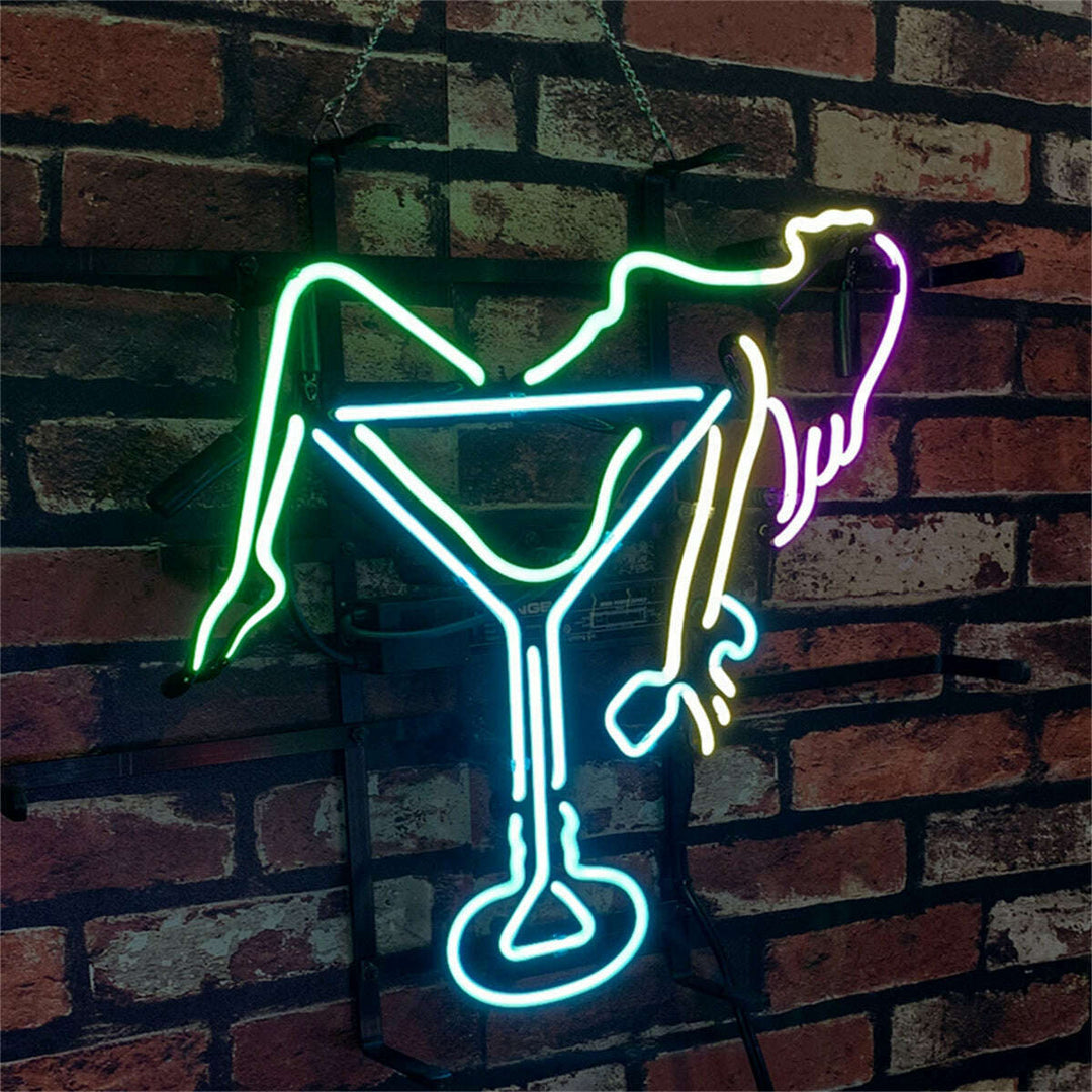 Martini Girl Neon Sign