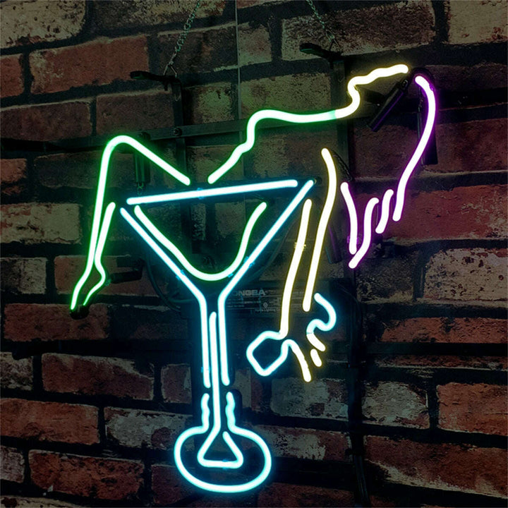 Martini Girl Neon Sign