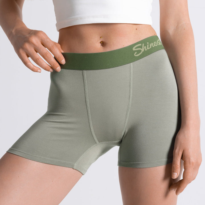The Manzanilla | Olive Green Women’s Boxers