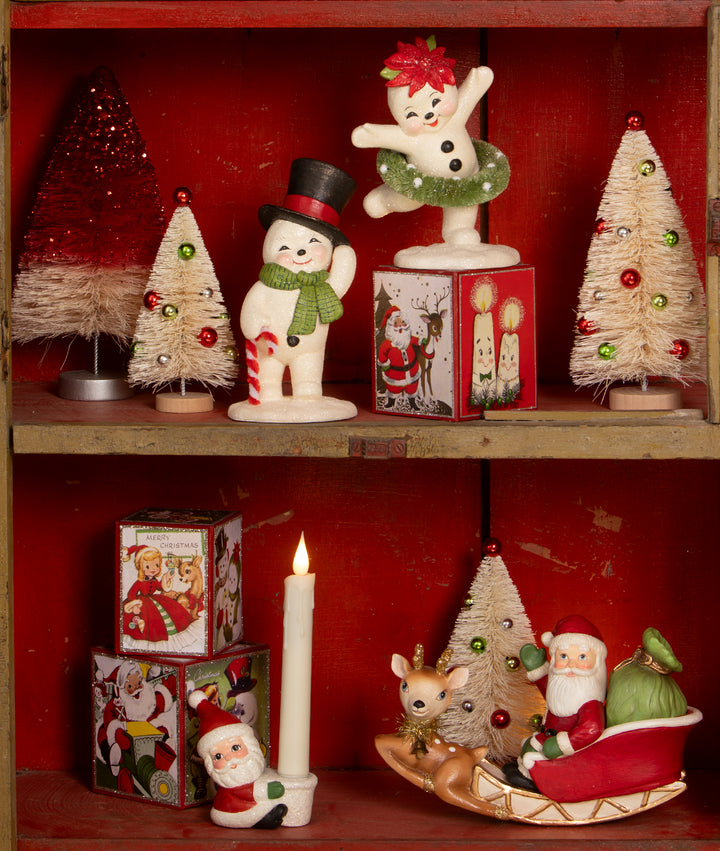 Dancing Snowman Girl by Bethany Lowe Designs, image 5