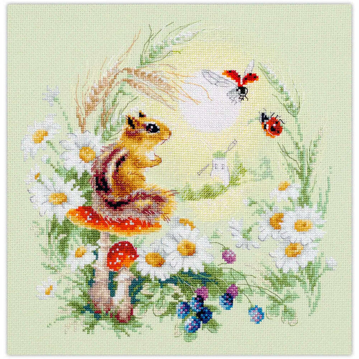 Meadow Stories. Chipmunk 510-353 Counted Cross-Stitch Kit