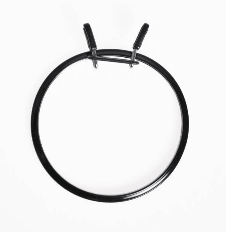Medium Spring Metal Embroidery Hoop Nurge 160-2 Deep Black