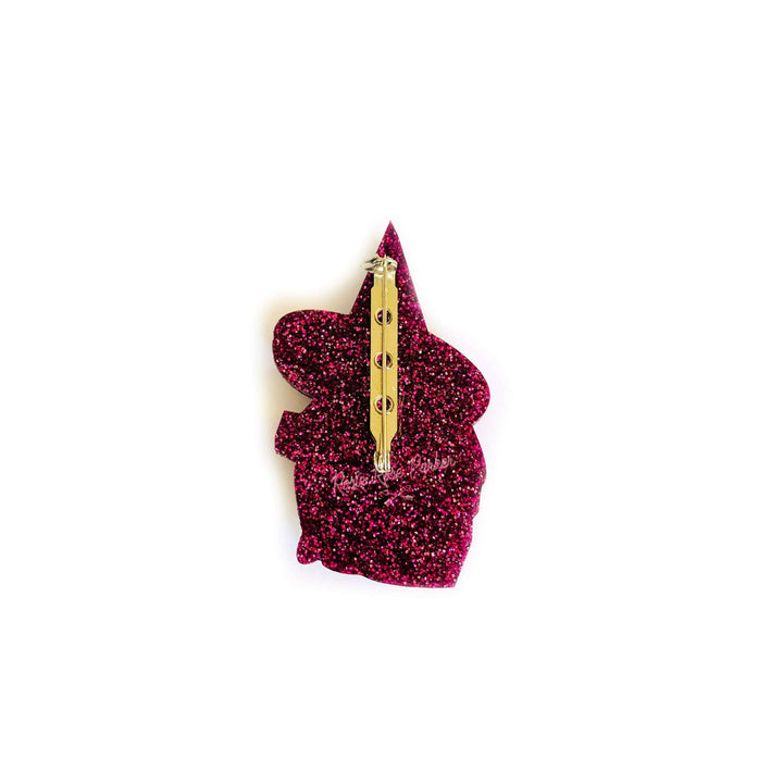 Meggie & her Magical Cat Brooch by Rosie Rose Parker