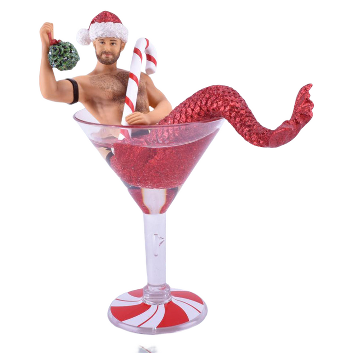 Merman Mistletoe Santa by December Diamonds
