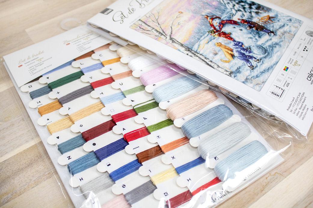 Merry Christmas B2358L Counted Cross-Stitch Kit