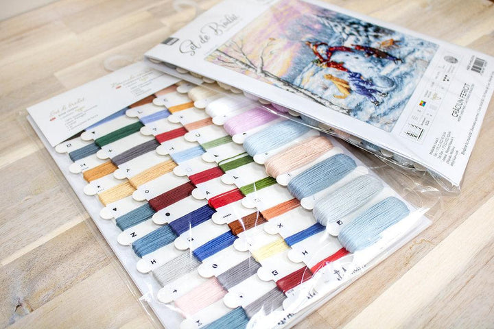 Merry Christmas B2358L Counted Cross-Stitch Kit