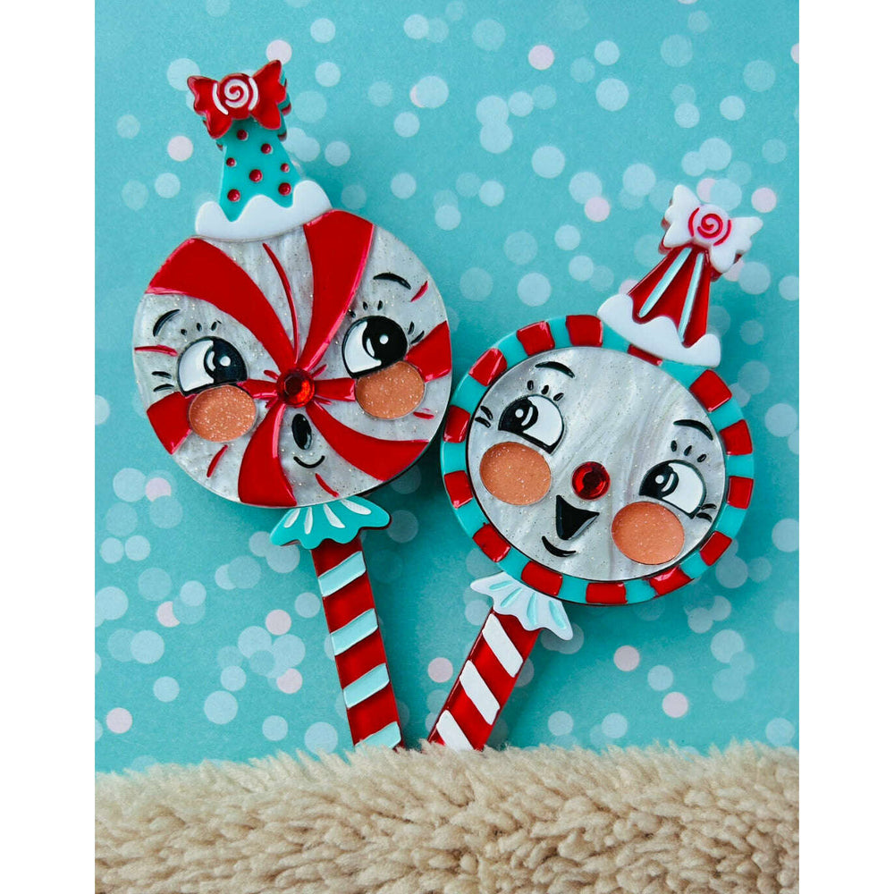 Merrymints Brooch Set by Johanna Parker x Lipstick & Chrome – view 3