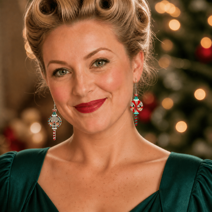 Merrymints Earrings by Johanna Parker x Lipstick & Chrome – view 3