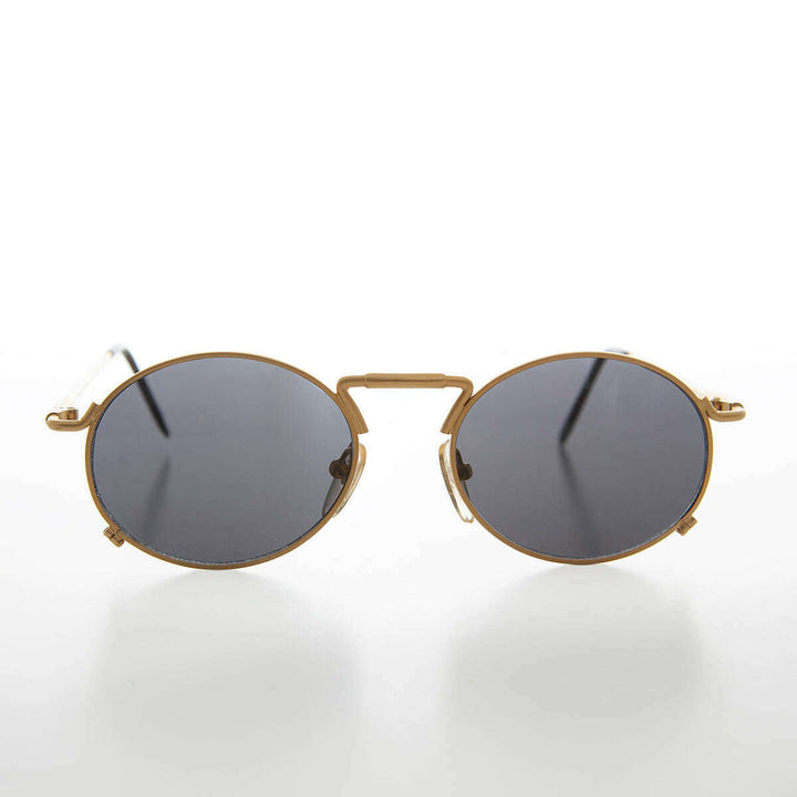 Metal Industrial Steampunk Vintage Sunglass - Eben