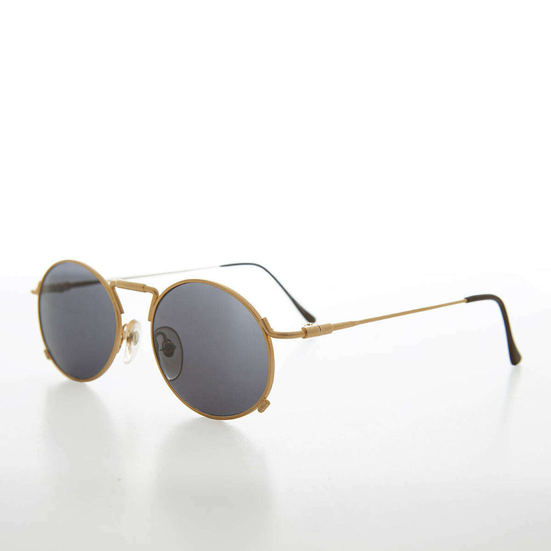Metal Industrial Steampunk Vintage Sunglass - Eben
