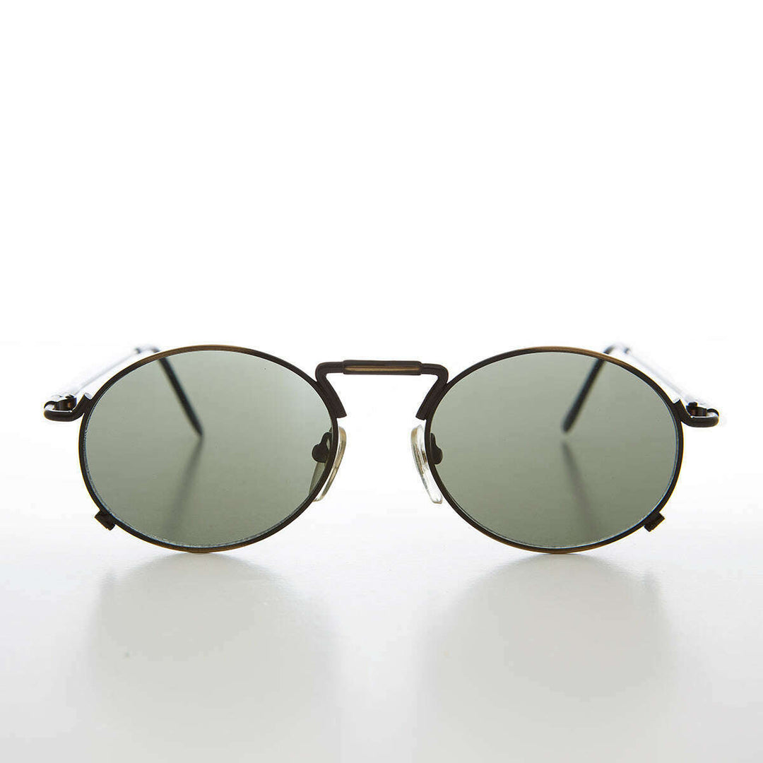 Metal Industrial Steampunk Vintage Sunglass - Eben