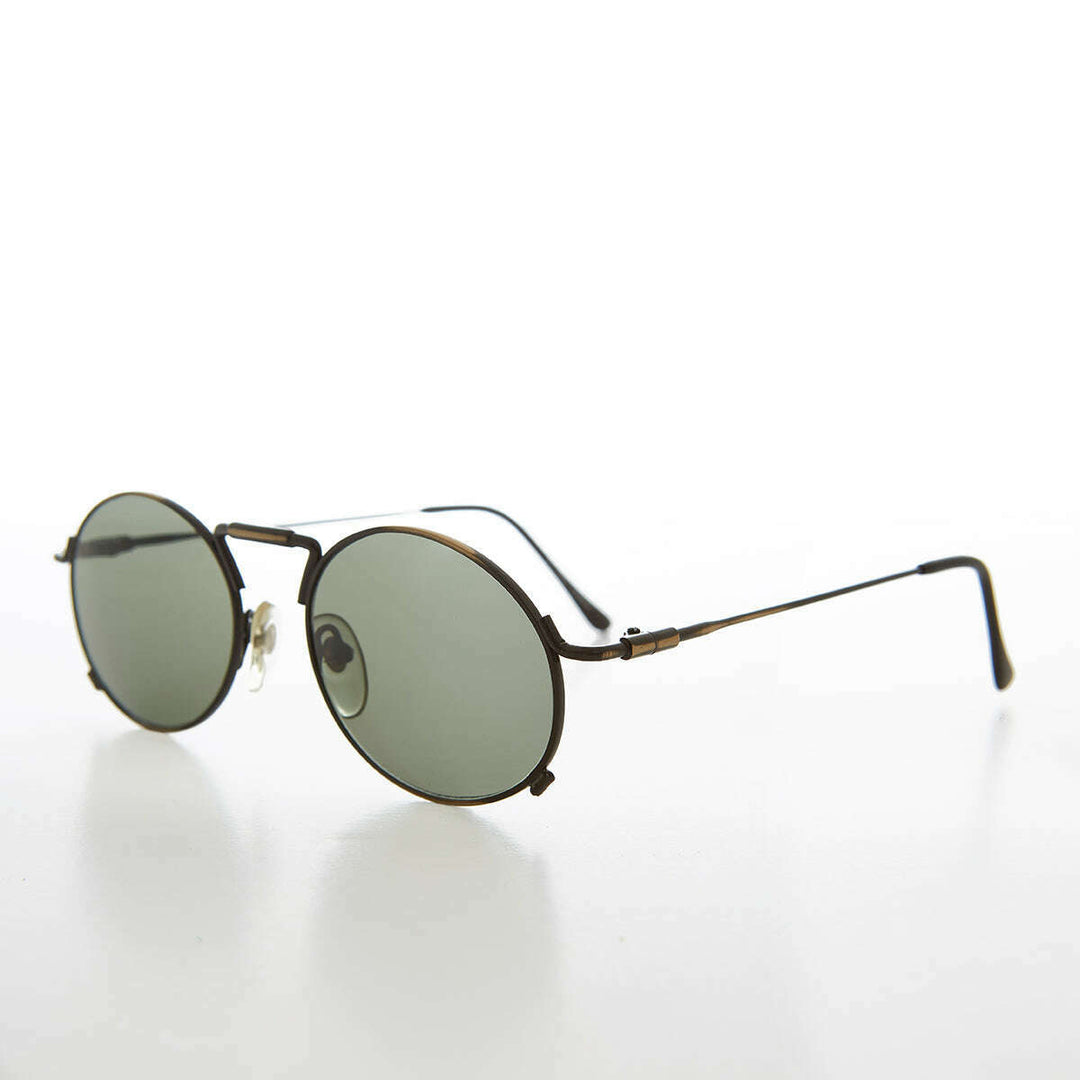 Metal Industrial Steampunk Vintage Sunglass - Eben