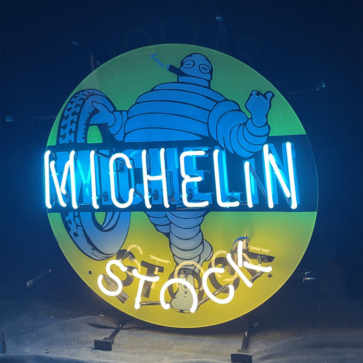 Michelin Stock Neon Signs Light