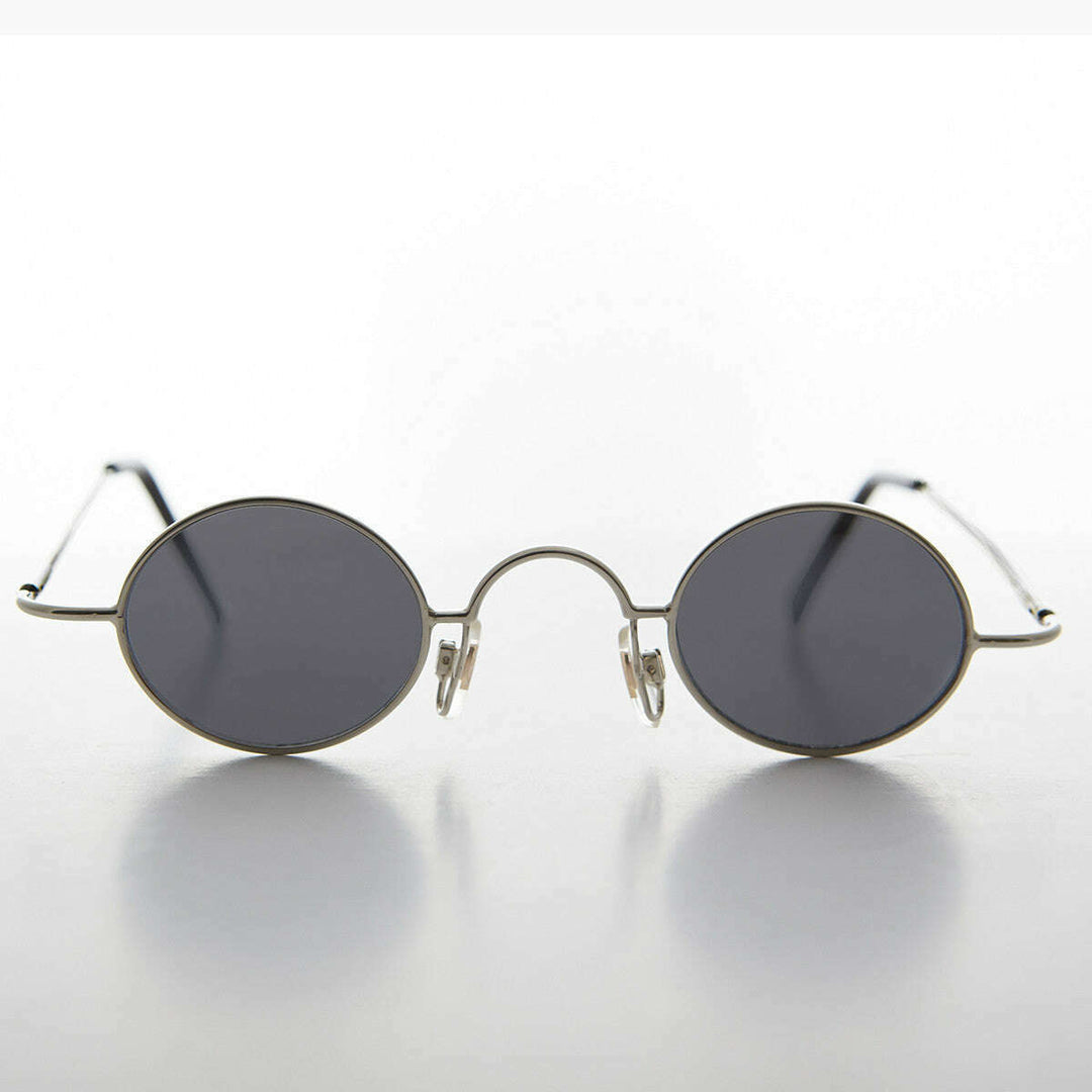 Micro Frame Oval Spectacle Vintage Sunglass - Joseph