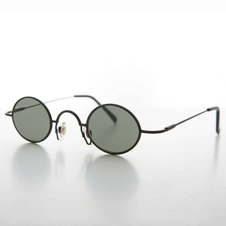 Micro Frame Oval Spectacle Vintage Sunglass - Joseph