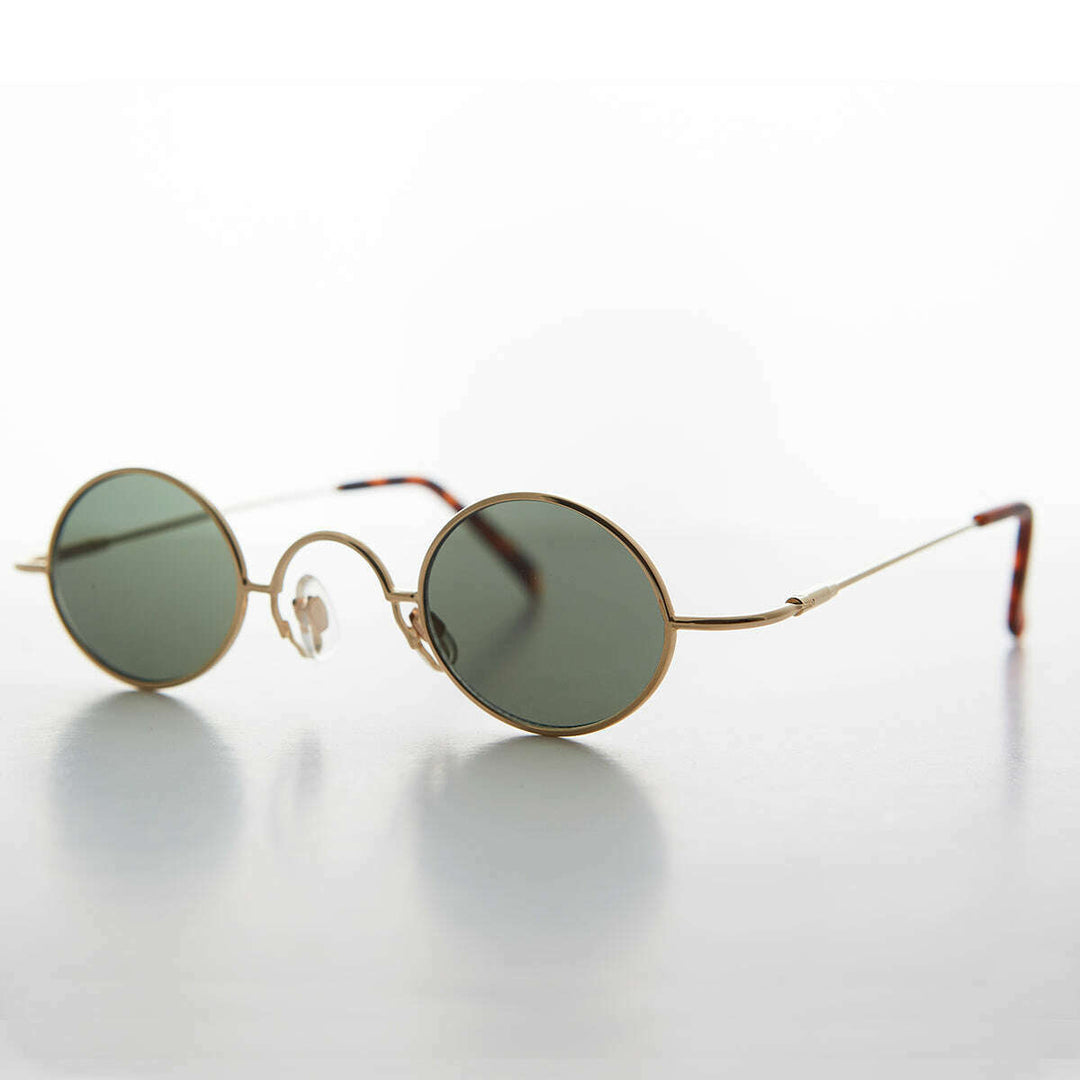 Micro Frame Oval Spectacle Vintage Sunglass - Joseph