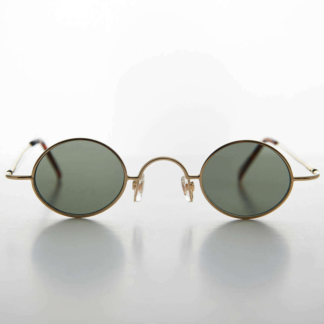 Micro Frame Oval Spectacle Vintage Sunglass - Joseph