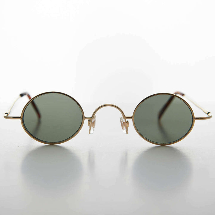 Micro Frame Oval Spectacle Vintage Sunglass - Joseph