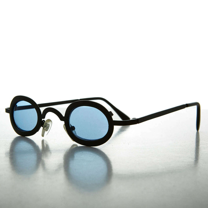 Micro Vintage Sunglasses with Tinted Lenses - Desert