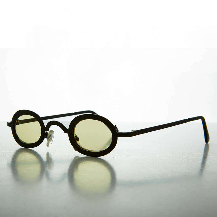 Micro Vintage Sunglasses with Tinted Lenses - Desert
