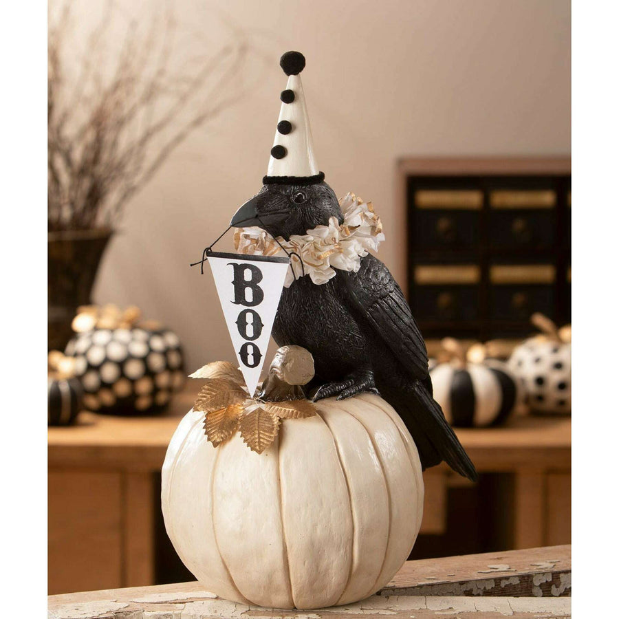 Midnight Messenger Crow by Bethany Lowe Designs, halloween decor