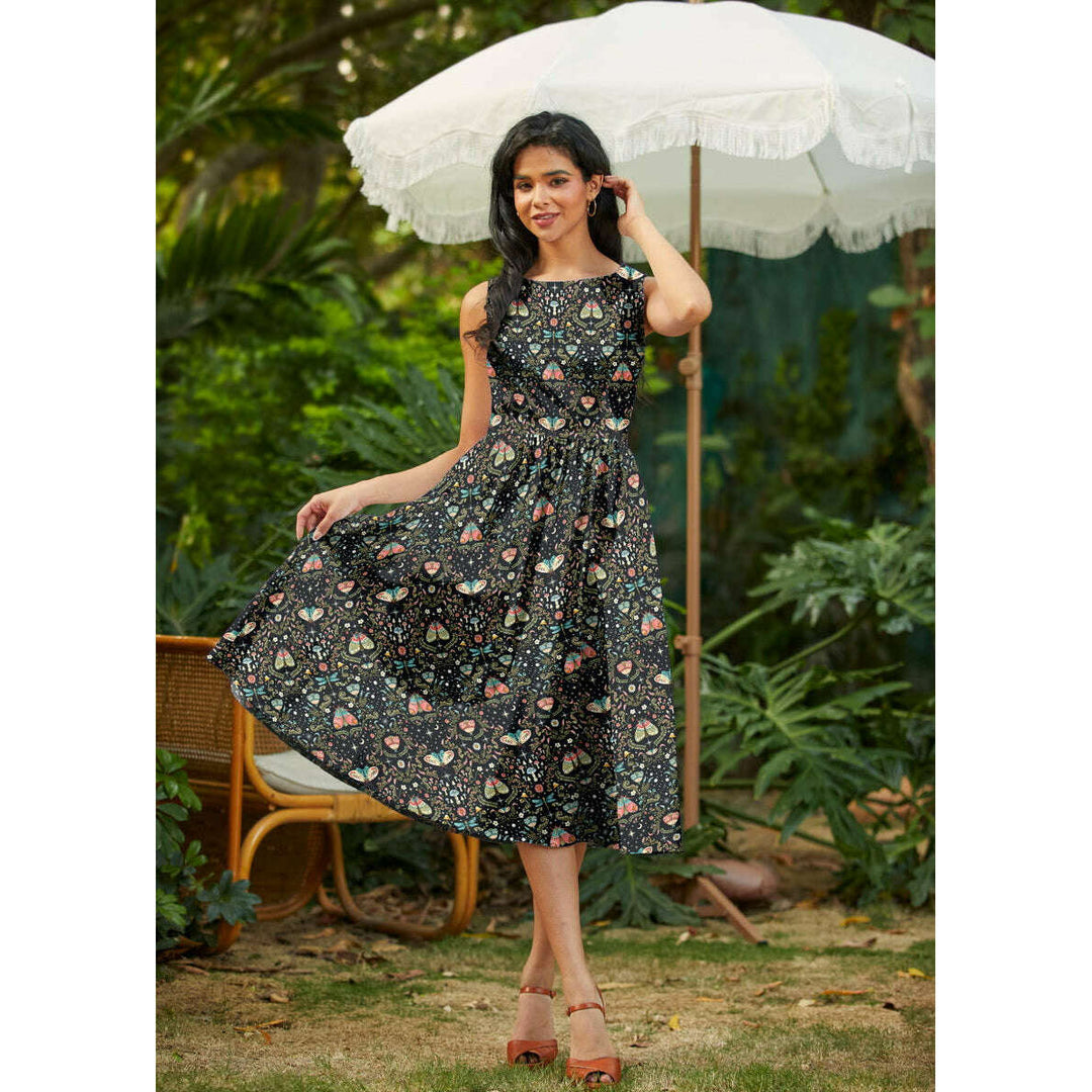 Midnight Midi Dress