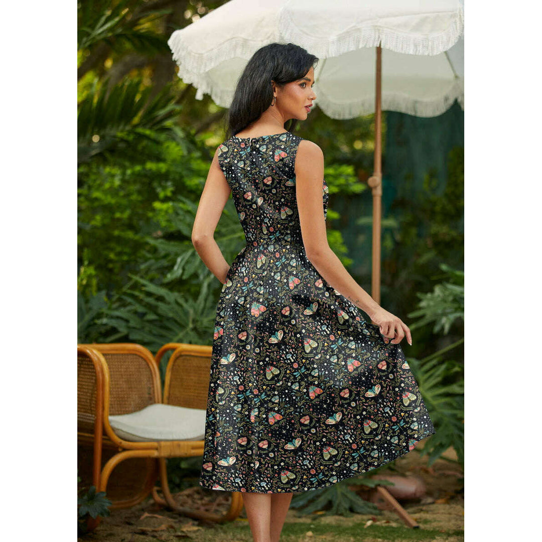 Midnight Midi Dress