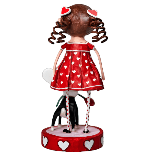 Mila Loves Milo Valentine's Day Figurine by Lori Mitchell – view 2
