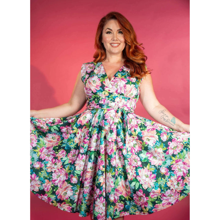 Milan Dress - Water Lily