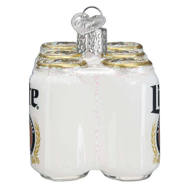 Miller Lite Six Pack Ornament