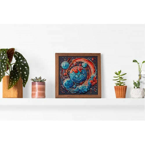 Mini Bead embroidery kit - Cosmic energy