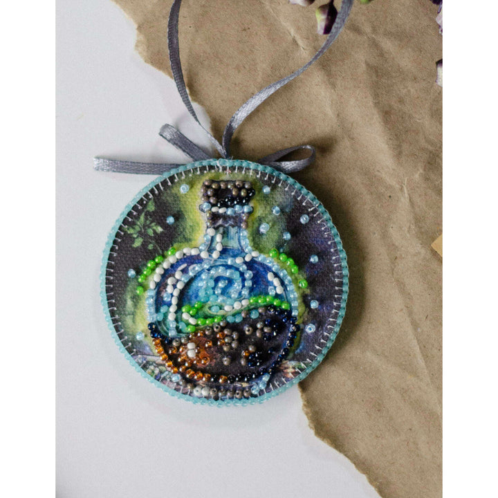 Mini Bead Embroidery Kit Decoration - Spell Potion ABT-043