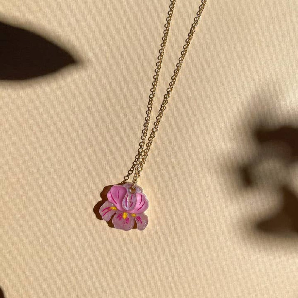 Mini Iris Necklace 